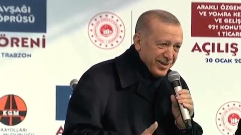 Cumhurbaşkanı Erdoğan, Trabzon'da valiye 'yayla' talimatı verdi