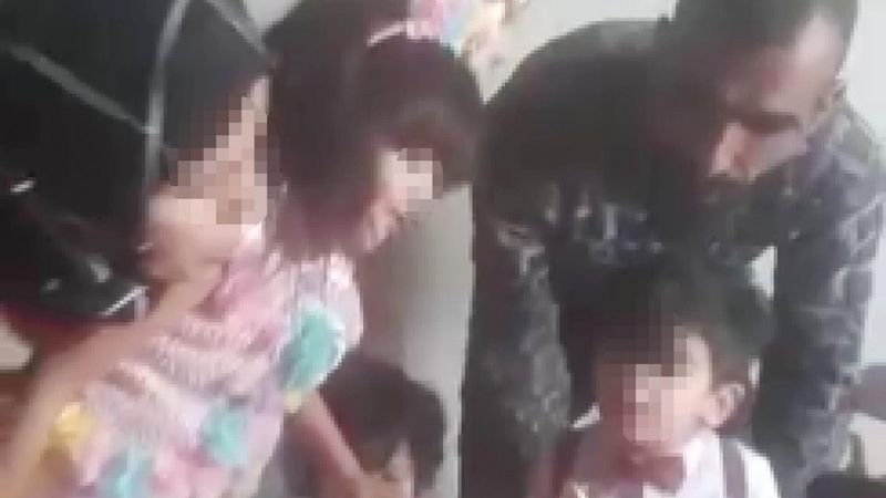 Iğdır'da çocuğunun doğum gününde yakalanan firari, polisten izin istedi