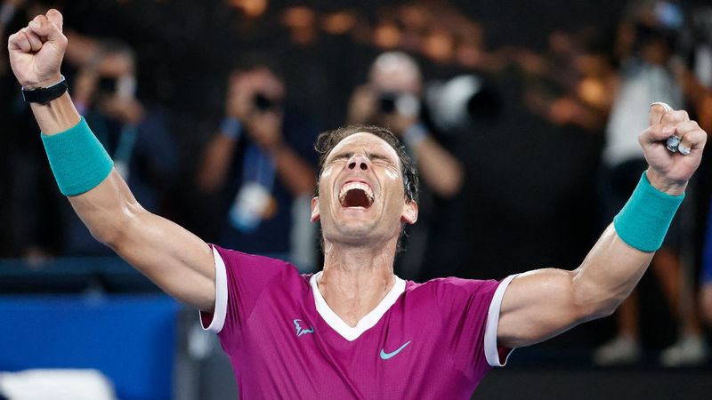 Avustralya Açık'ta şampiyon Rafael Nadal