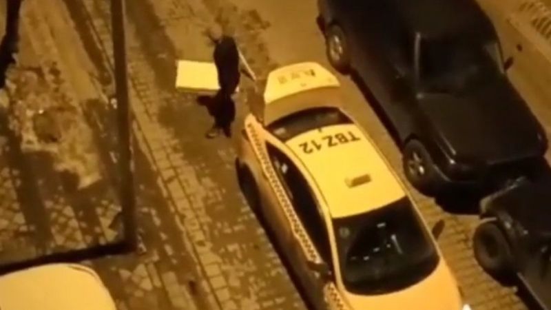 Sultangazi'de kalorifer peteklerini çalmaya çalıştılar