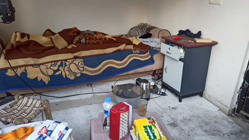 Batman'da inşaat işçisi ısınmak için yaktığı ateşten zehirlendi