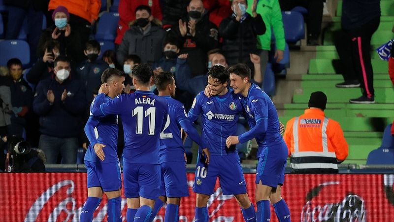 Getafe ve Levante maçında Enes Ünal 2 gol attı