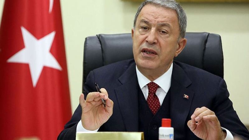 Milli Savunma Bakanı Akar'a gelen geçmiş olsun mesajları