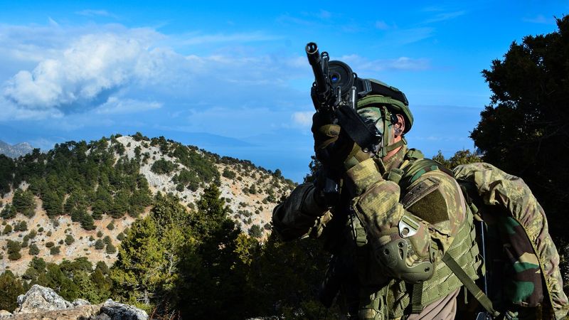 Barış Pınarı bölgesinde 2 terörist öldürüldü