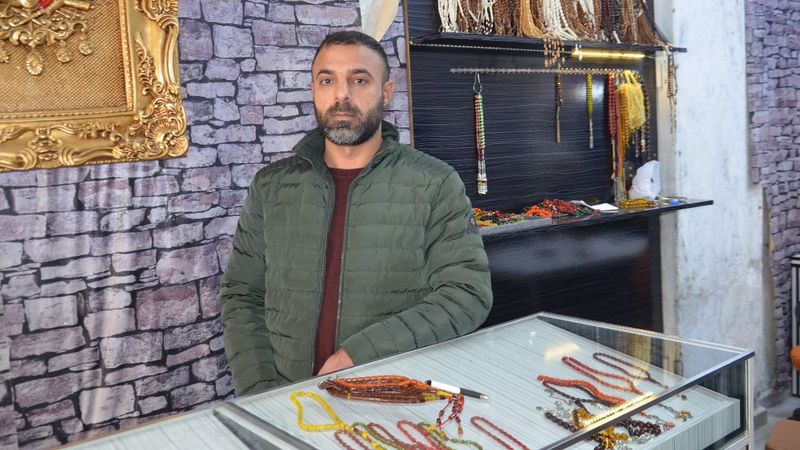 Hatay'da 200 bin liralık tespihleri çaldılar