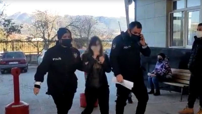 İzmir'de yakalanan PKK üyesi gazetecileri tehdit etti