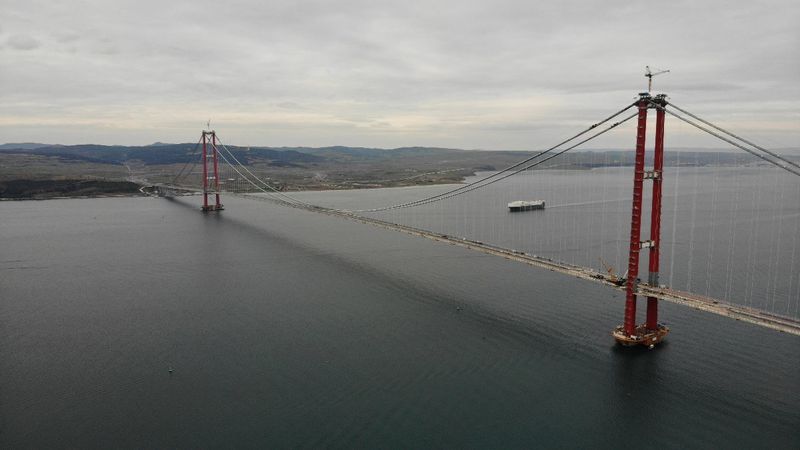 1915 Çanakkale Köprüsü'nün açılışına sayılı günler kaldı