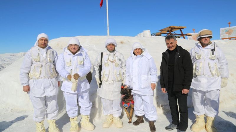 Jandarma Genel Komutanı Çetin, Tunceli’de üs bölgesini ziyaret etti