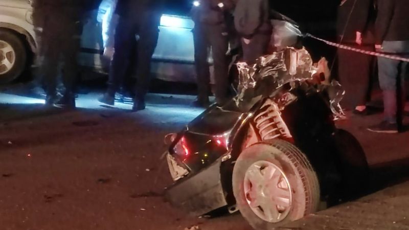 Trabzon'da feci kaza: 1 ölü, 4 yaralı