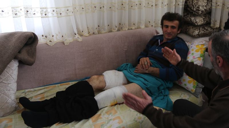 Artvin'de işitme engelliye ayı saldırdı