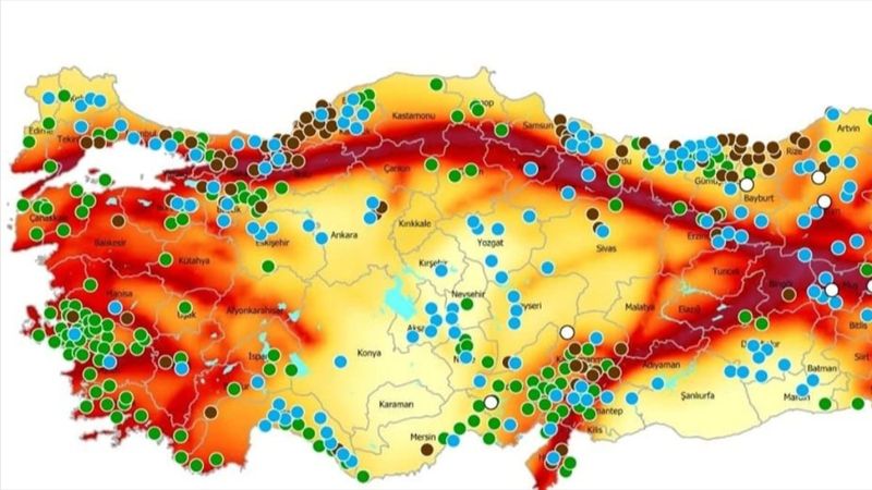 Türkiye'nin afet risk haritası, AFAD tarafından çıkarıldı