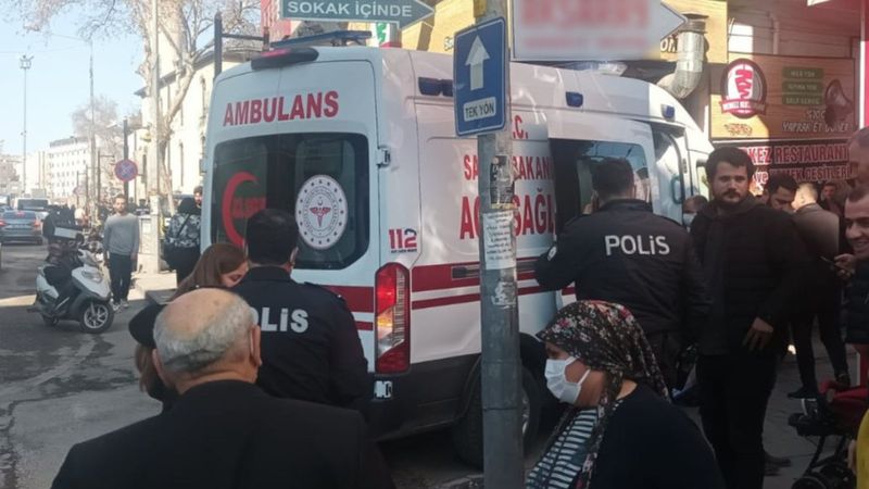 Adıyaman'da sokak ortasında darbedildi