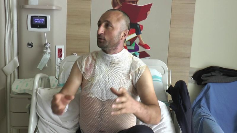 Erzurum'da banyo yapan adam kaynar suyla kendini yaktı