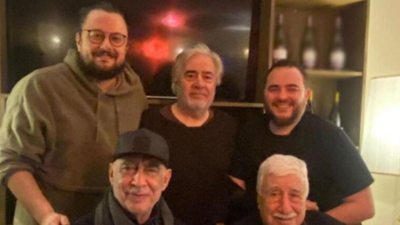 Şener Şen, Ahmet Gülhan ve Uğur Yücel buluştu