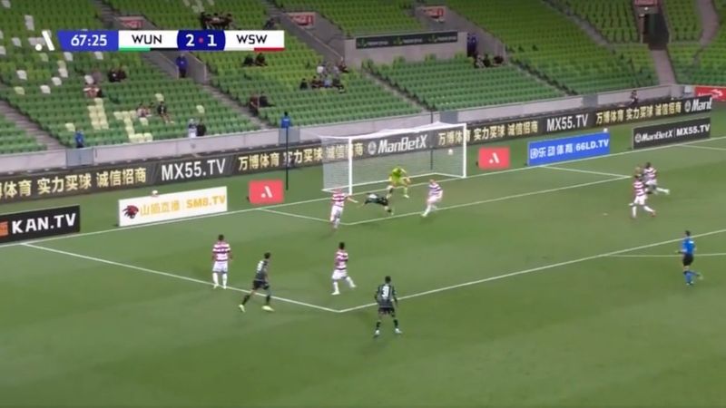 Ben Garuccio akrep vuruşuyla gol attı