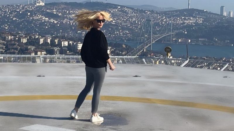 Müge Anlı, İstanbul trafiğini böyle aştı