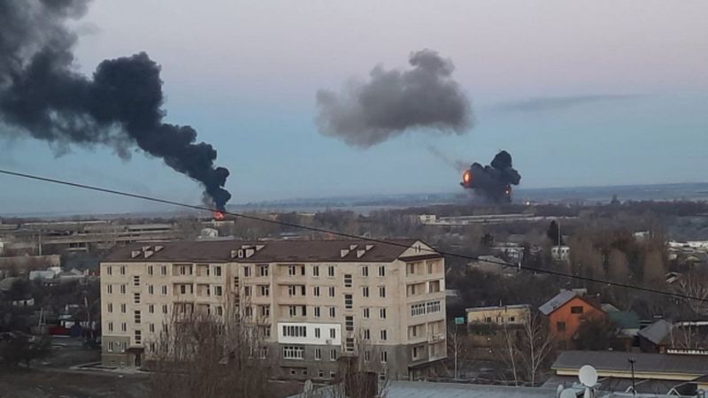 Kiev'den yeni bir patlama sesi duyuldu