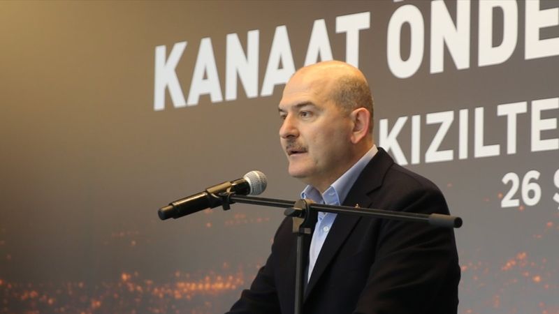 Süleyman soylu:Sırtımızı milletimize, coğrafyamıza yaslamaktan başka çaremiz yok