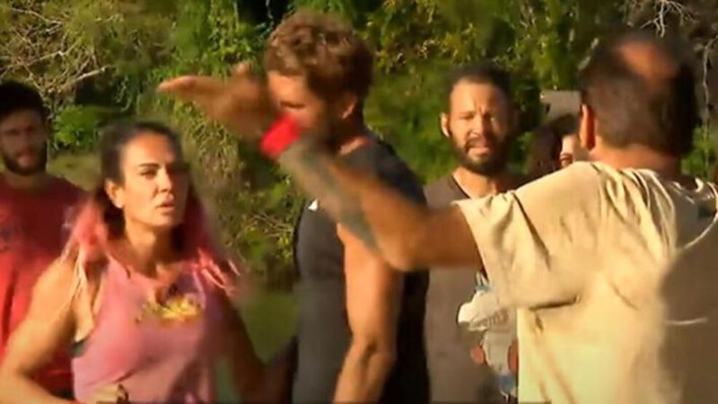 Survivor'da Sercan ve Nagihan tartıştı, ünlüler gerildi