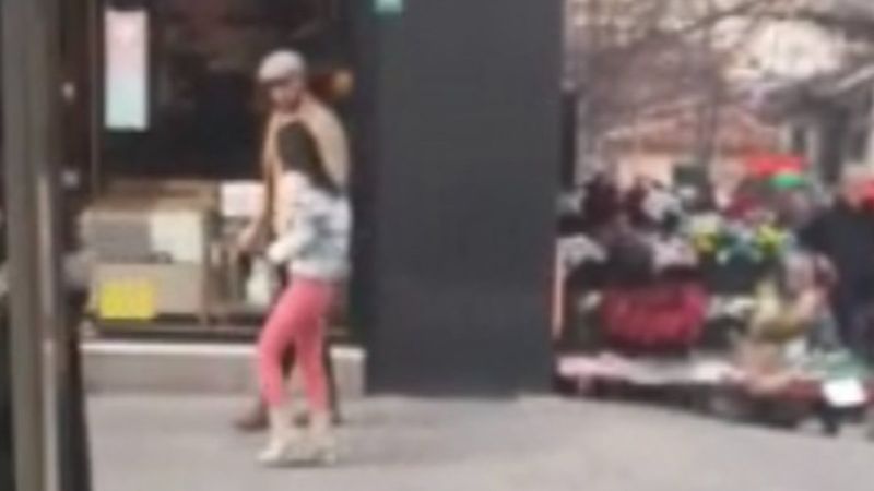 Bursa'da genç kıza tekme atan adama tepki