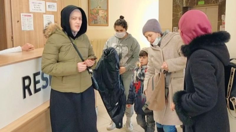 Ukrayna’dan tahliye edilen Kırım Tatar Türkleri Edirne'de misafir ediliyor