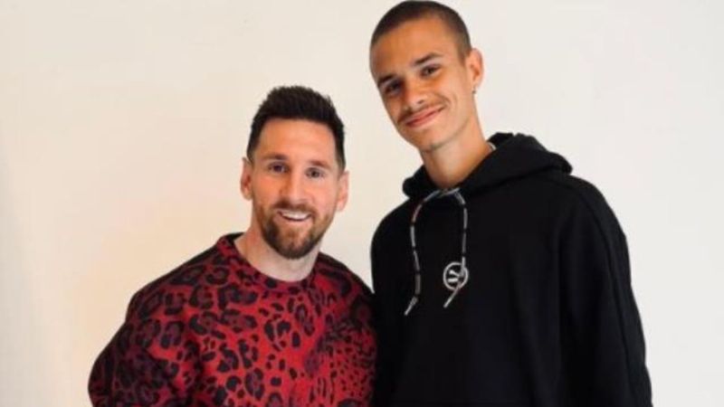 Lionel Messi'nin yeni tarzı alay konusu oldu