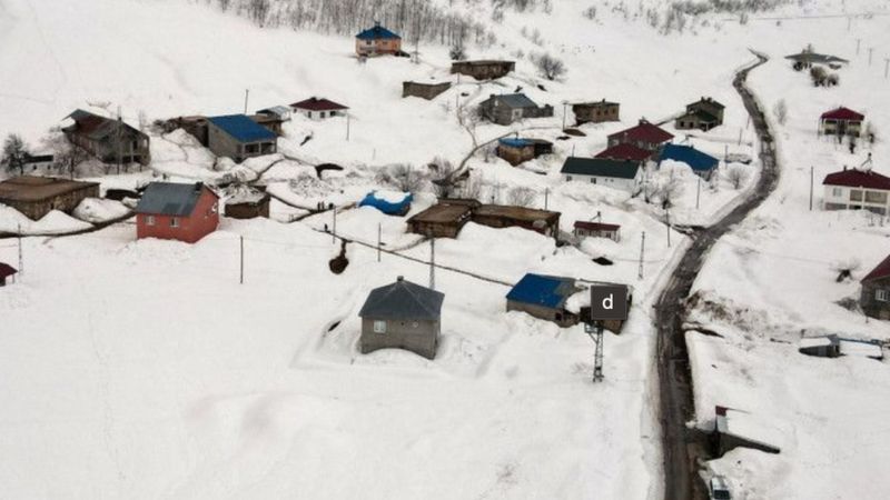 Tunceli'de iki ayrım mevsim yaşanıyor