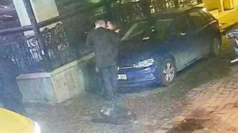 Beşiktaş’ta 7’inci kattan düşen kadının, eşi ile tartıştığı anların görüntüleri ortaya çıktı