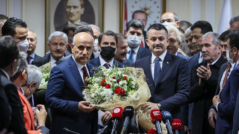 Tarım Bakanlığı'nda devir teslim töreni