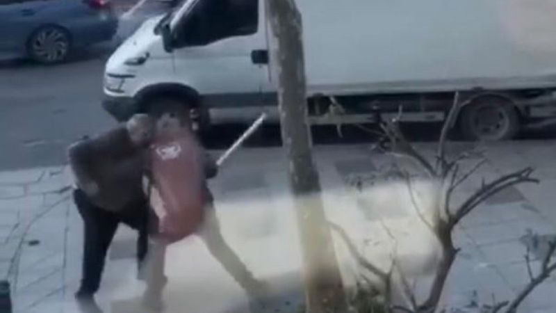 Şişli'de otopark görevlisinden sopalı saldırı