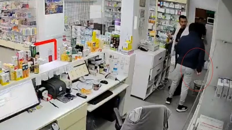Ankara'da soyulan eczacı, hırsızlığı şaka sandı