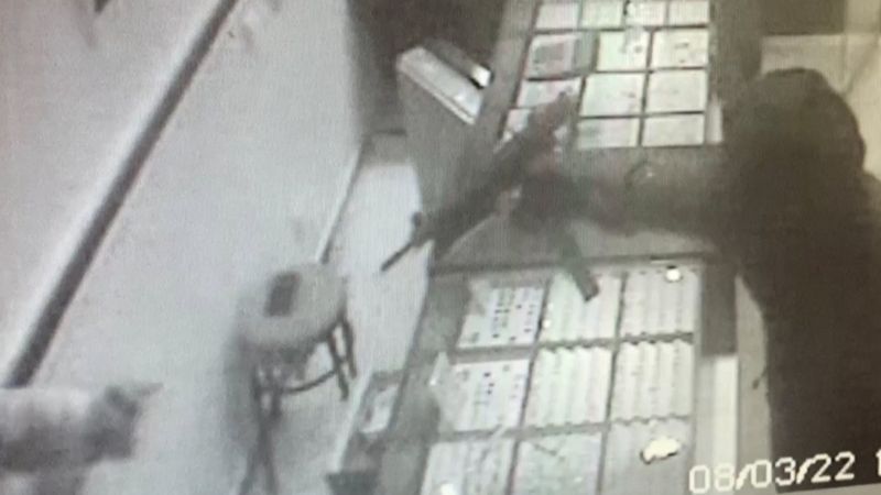 Kağıthane'deki kuyumcuda silahlı soygun
