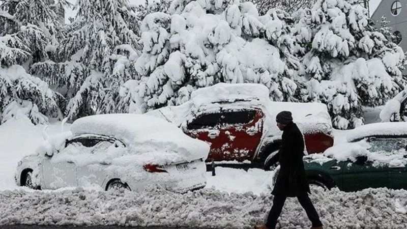 Türkiye kar altında: Meteoroloji’nin 5 günlük tahmini