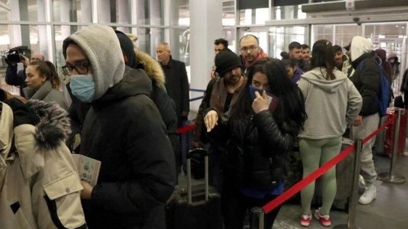 Ukrayna'dan bugün 125 Türk vatandaşı daha tahliye edildi