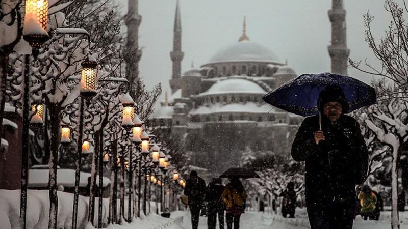 Meteoroloji'den cumartesi için kar uyarısı