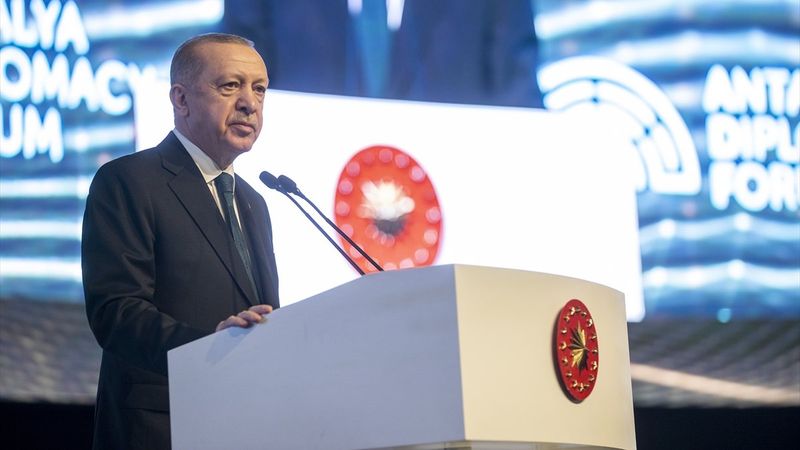 Cumhurbaşkanı Erdoğan'ın Antalya Diplomasi Forumu'ndaki konuşması