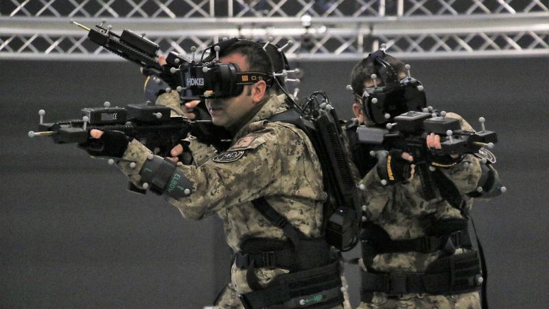 Sanal Taktik Eğitim Merkezi'nde, PÖH'lerden gerçeği aratmayan tatbikat