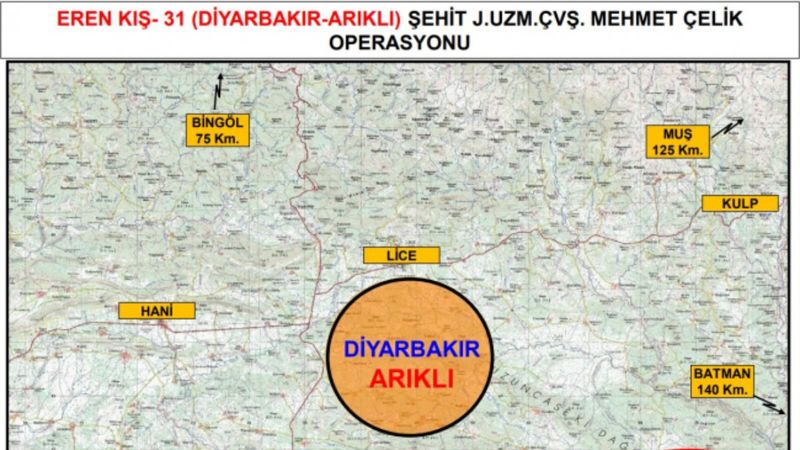 Diyarbakır'da Eren Kış-31 operasyonu başladı
