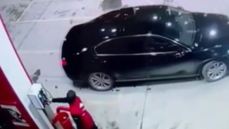 İstanbul'da yakıt alan sürücü ödeme yapmadan kaçtı