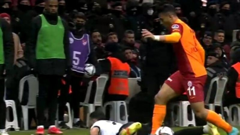 Beşiktaş'tan gol öncesi faul itirazı