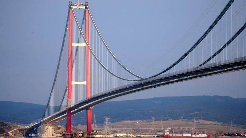 1915 Çanakkale Köprüsü için geri sayım başladı