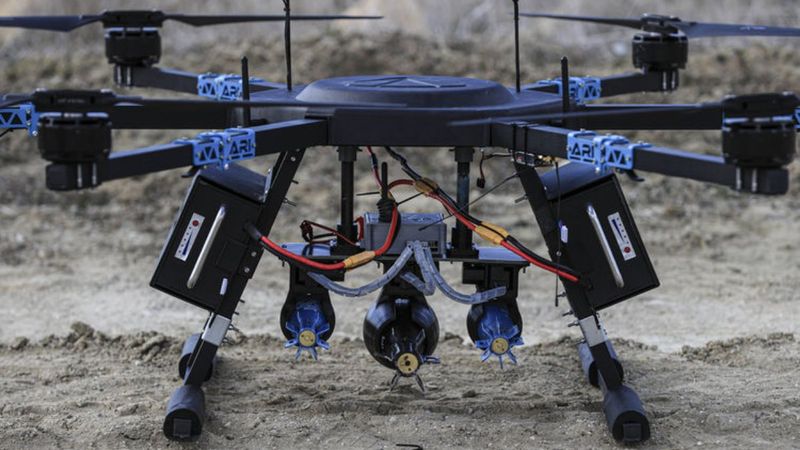 Piyade birliklerinin silahı havan, dron ile birleştirildi