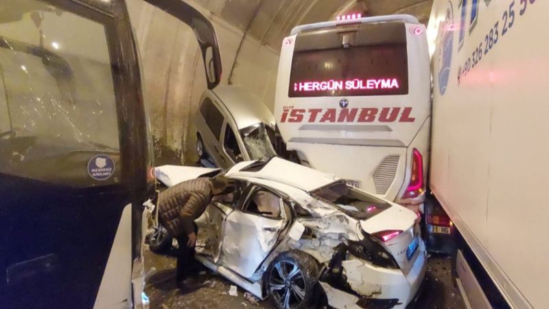 Bolu Dağı Tüneli'ndeki kazada yaralanan Doğan kurtarılamadı