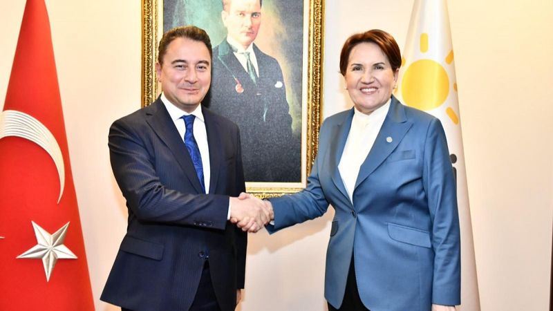 Ali Babacan'dan Meral Akşener'e ziyaret