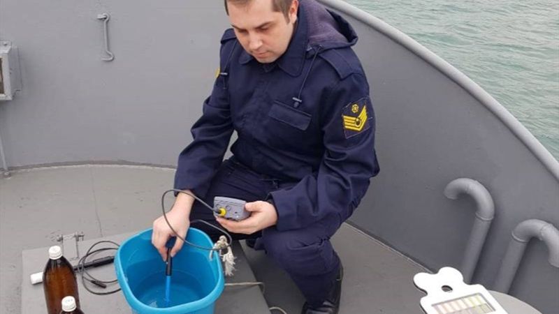 MSB Muğla, İzmir ve Balıkesir'de deniz sularının kirliliğini ölçtü