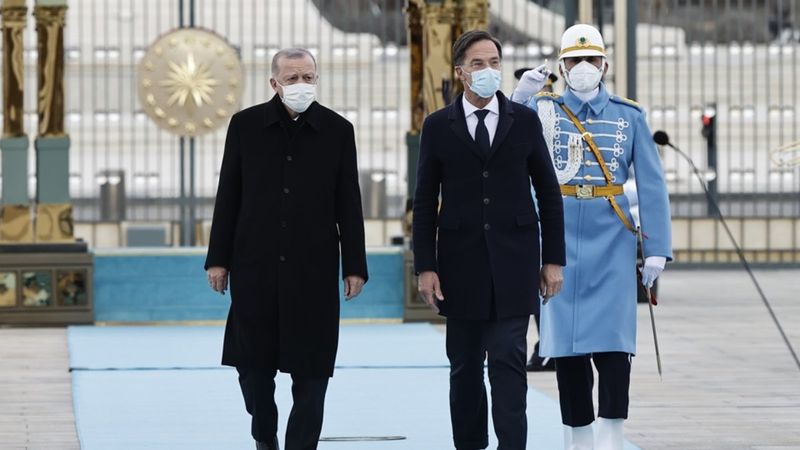 Hollanda Başbakanı Rutte, Ankara'da