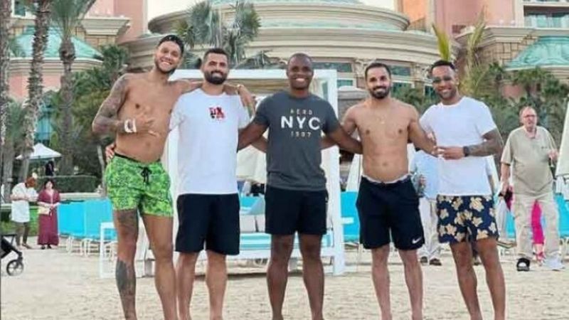 Beşiktaş'ın Brezilyalı futbolcuları tatilde