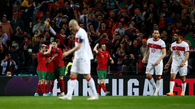 Portekiz, Türkiye'yi 3 golle mağlup etti