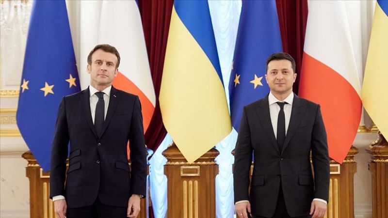 Vladimir Zelensky: Macron Rusya'dan korkuyor