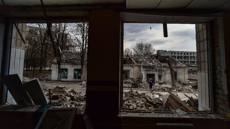 Rus saldırıları, Jitomir'i yıkıp geçti